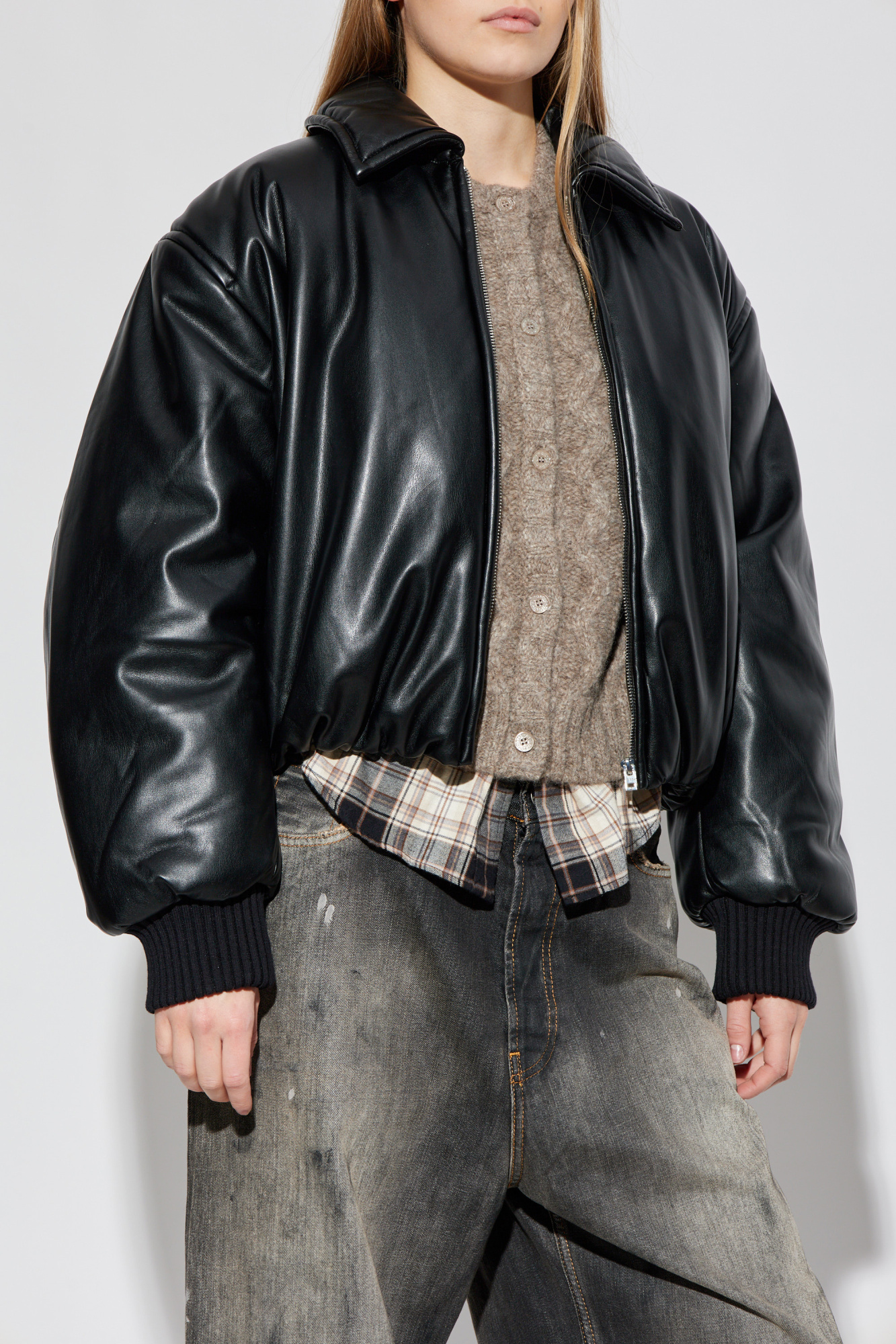 Acne Studios Faux leather jacket | Women's | Vitkac